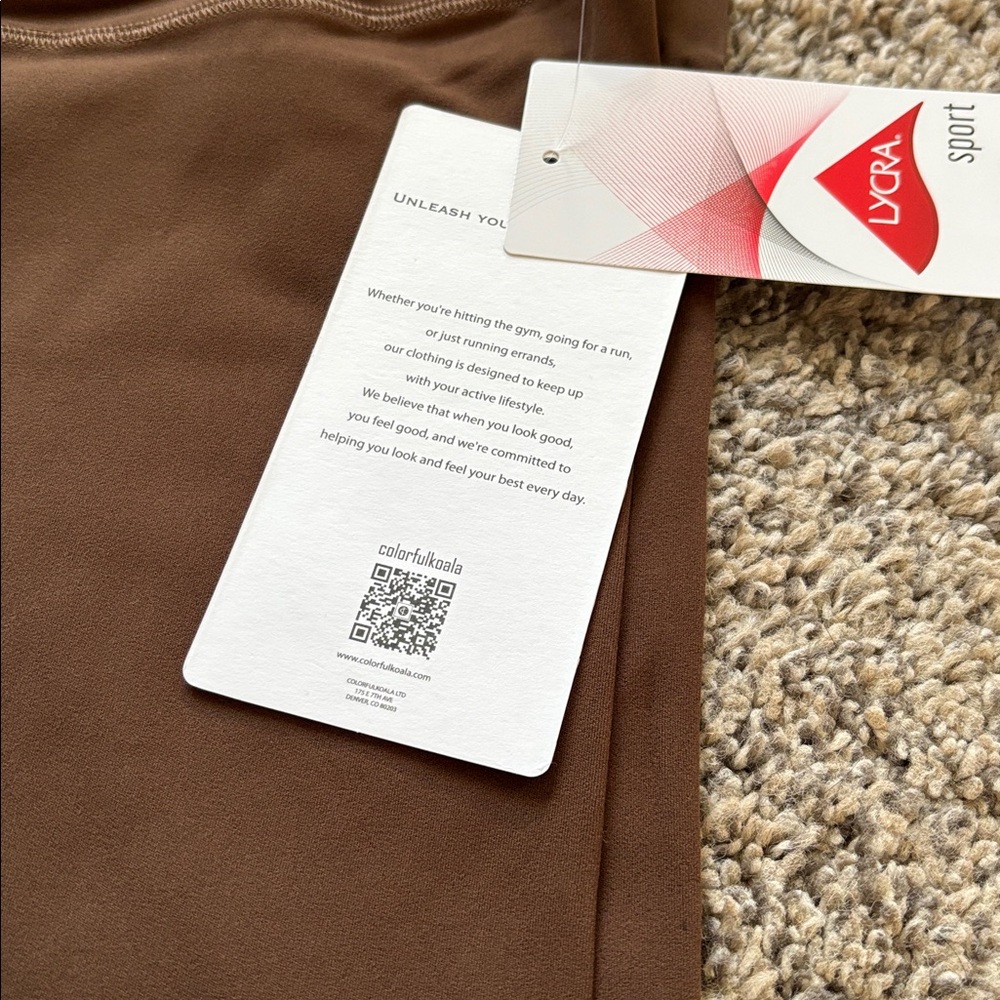 Colorfulkoala Dreamlux Maternity Leggings NWT - Picture 3 of 5